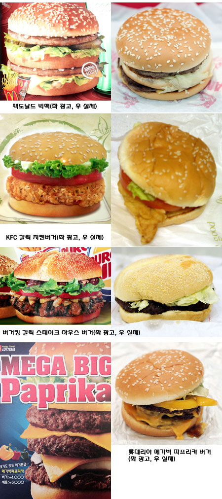 advertisements for food. FAST FOOD ADVERTISEMENTS